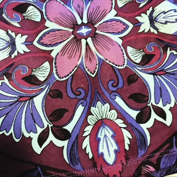 Athleta Purple Printed Powermesh CYA Skirt Medium - Picture 6 of 8